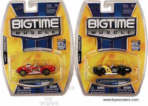 Diecast Collector Model Cars Jada Toys Bigtime Muscle - Wave 13 (1
