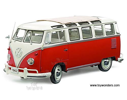Sun Star - Volkswagen Samba - Bus (1962, 1:12, Sealing Wax Red