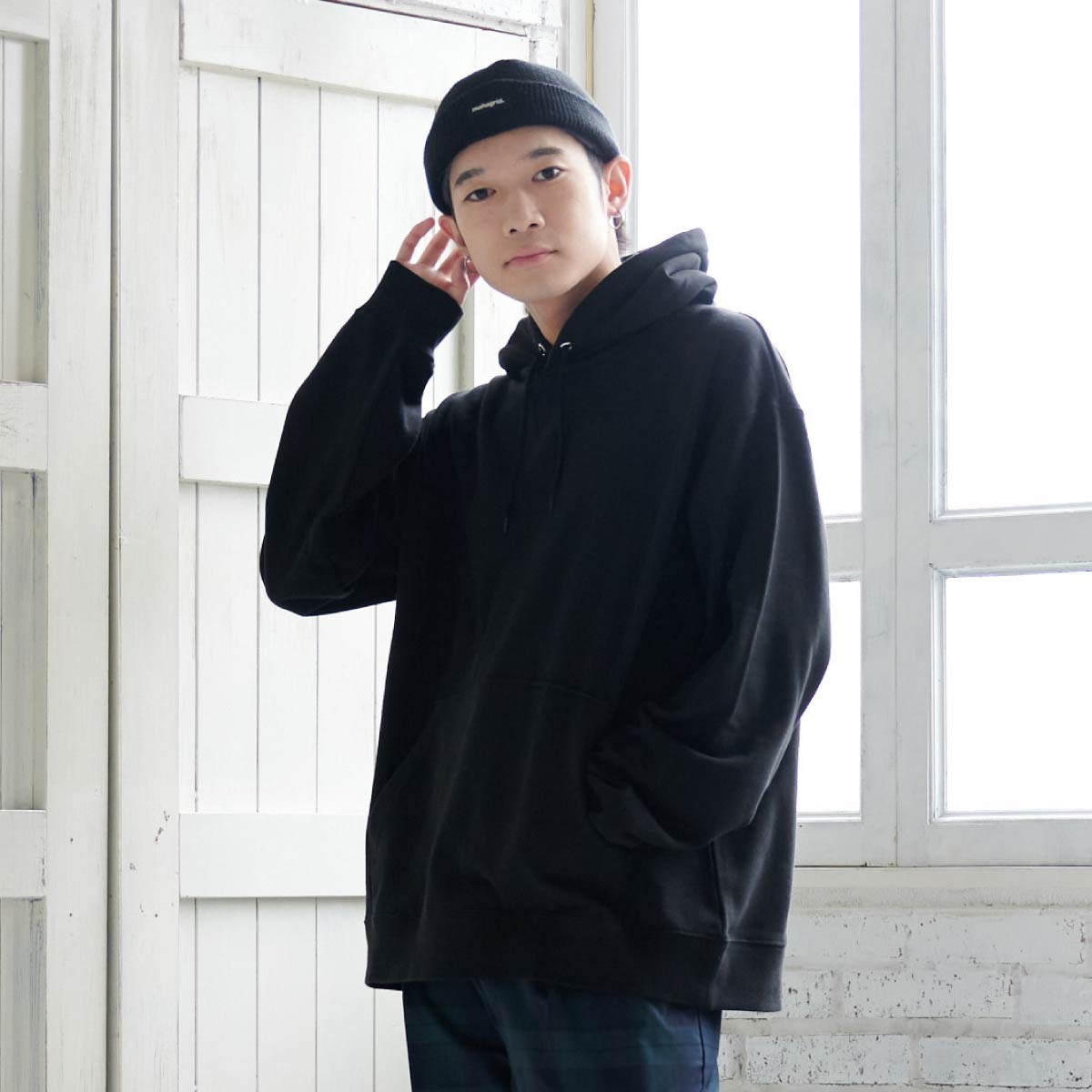 レギュラーPOパーカー 10.0oz | メンズ | 1枚 | tsm604s | ブラック