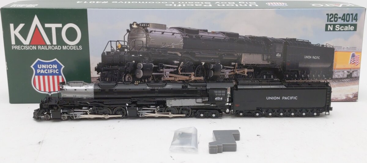 Kato 1264014S N Union Pacific Big Boy Steam Locomotive #4014 w/DCC