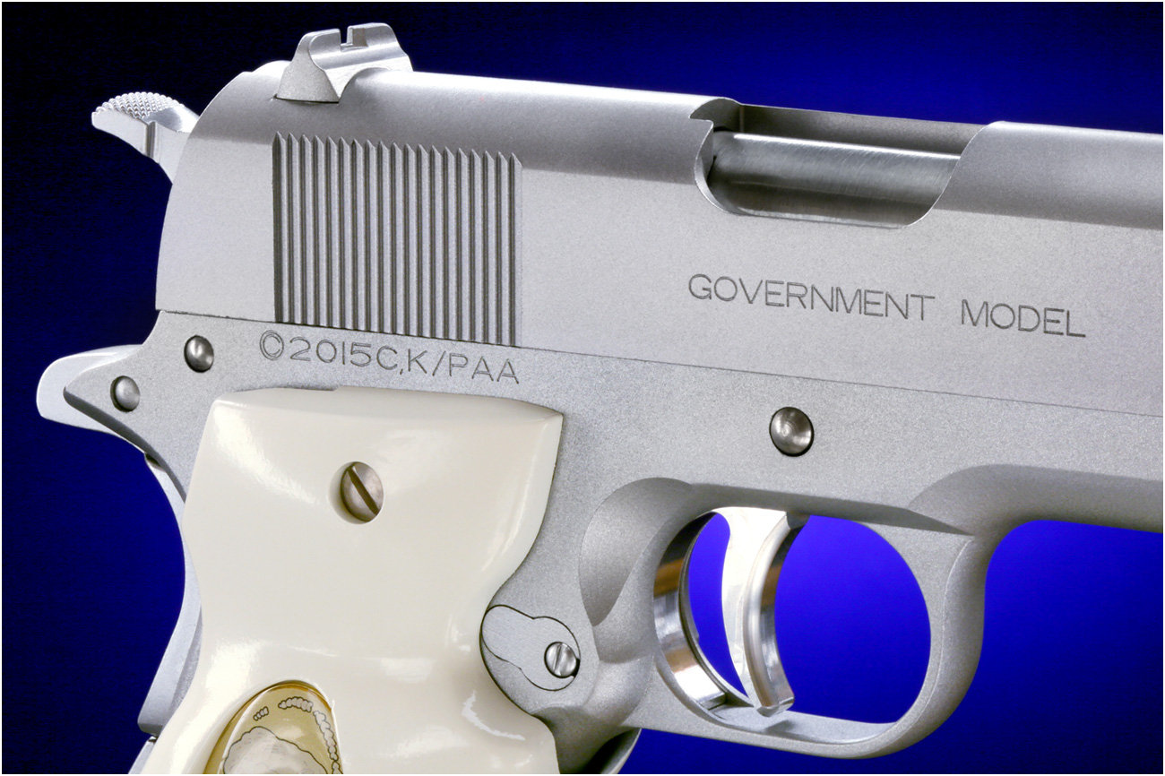 完売】WA ガバメント《緋弾のアリアAA》モデル／シルバー 【WESTERN ARMS】