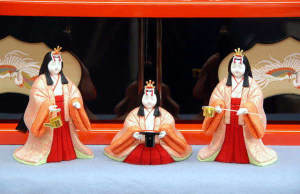 金林 真多呂作 木目込十五人飾｜雛人形・五月人形なら人形の和光