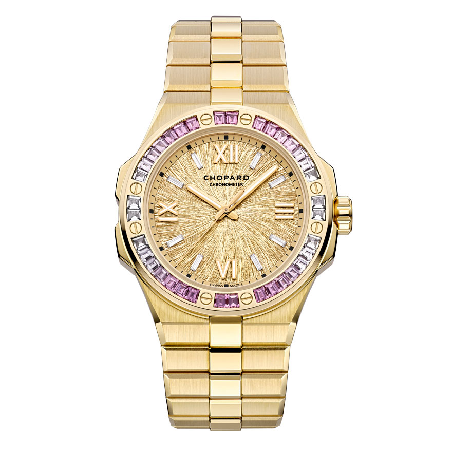 ショパール新作「アルパイン イーグル サミット」はジェムセットベゼル