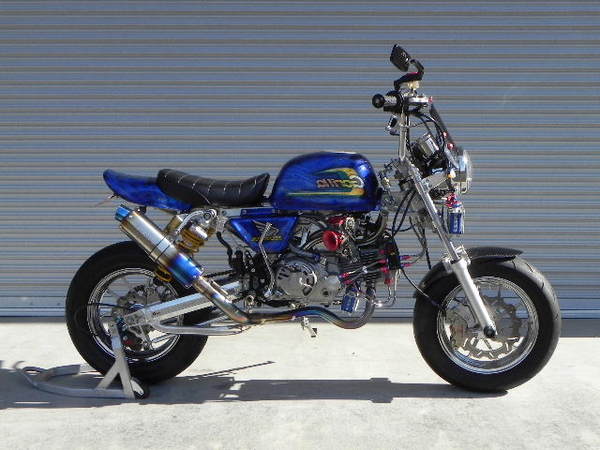 モンキー チタン製サブフレーム事例2 | バイクのワンオフパーツ