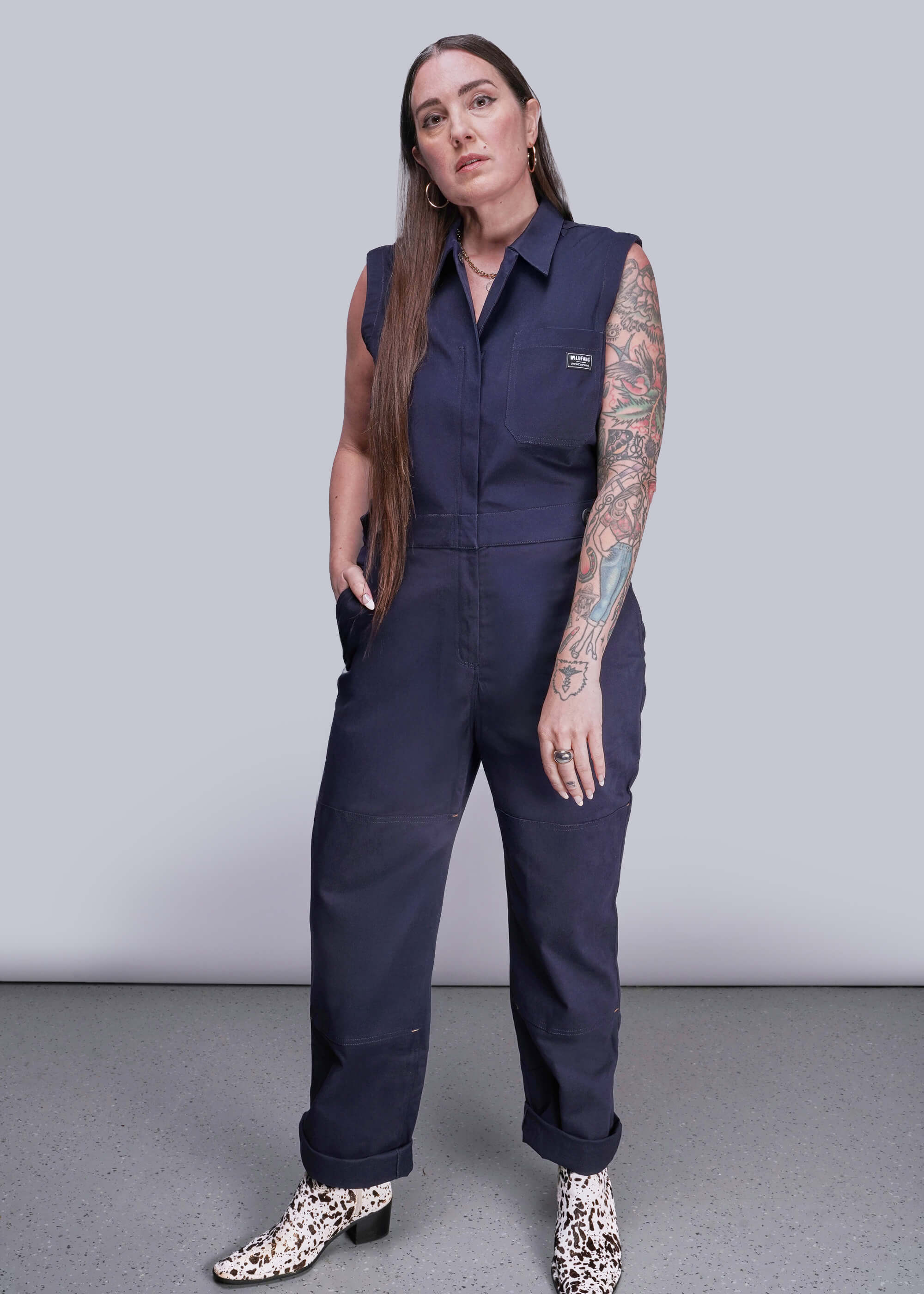 The Essential Sleeveless High Waisted Coverall – Wildfang