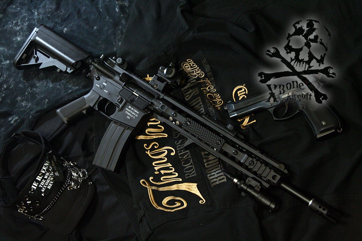 X Bone Airsoft のブログ:URX3 ハンドガード仕様の M4 ヤフオク出品中！