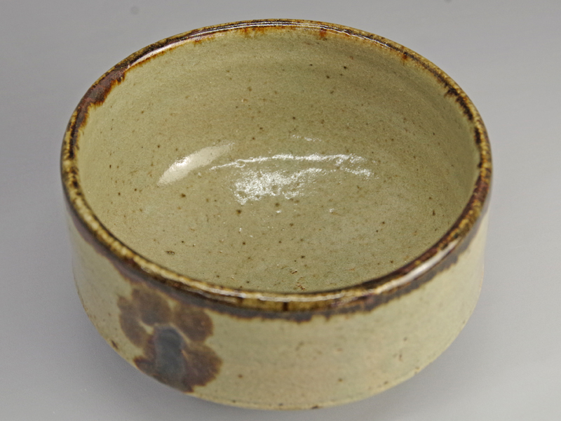 濱田庄司（人間国宝）鐵絵茶碗 共箱 ｜益子焼販売 善五