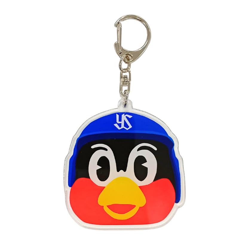 つば九郎デカフェイスキーホルダー – 東京ヤクルトスワローズ