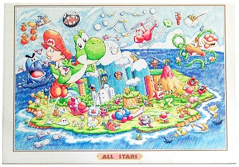 ジグソーパズル＞ヨッシーアイランド オールスター登場！ - ALL SUPER