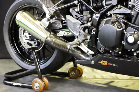 Z900RS (2018-) マフラーヒートガードSTD --