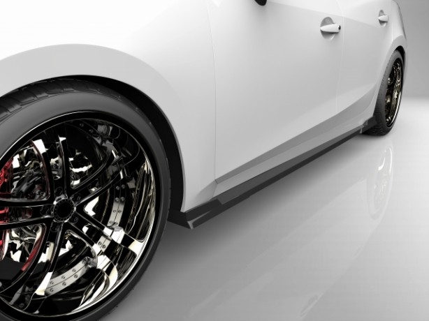 アクセラスポーツ - BM5FS BM2FS BMEFS BM5AS 後期 アンダースポイラー