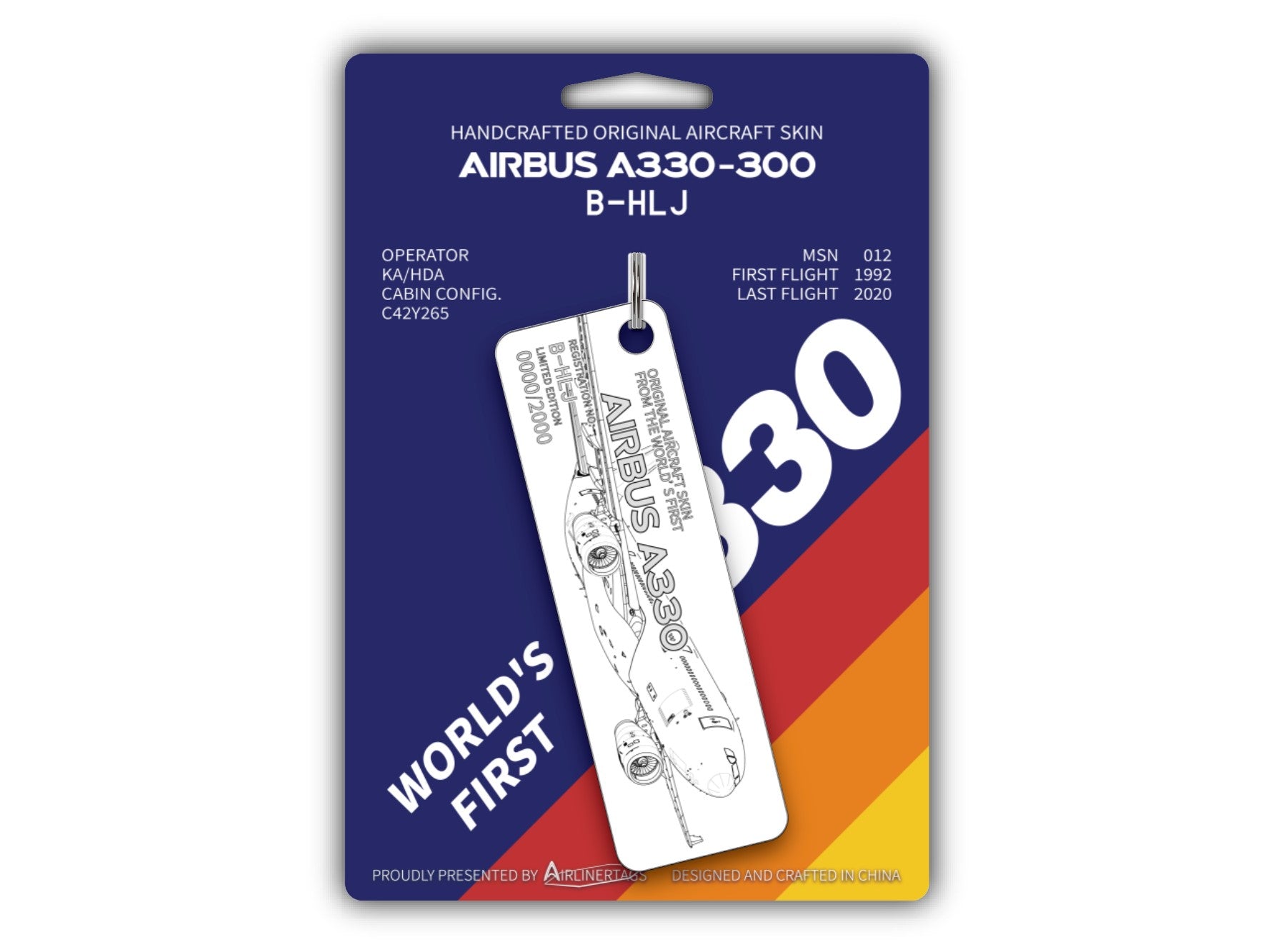 Airbus A330-300 ex-B-HLJ --- Airlinertags