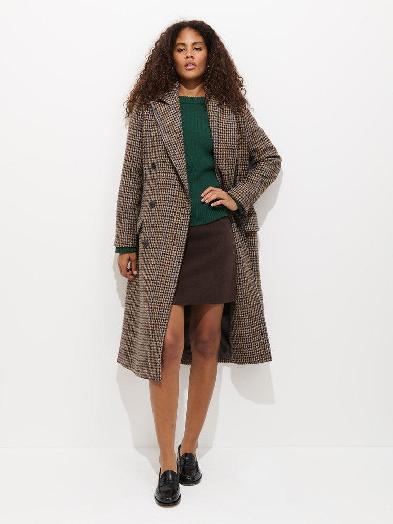 Jamie Coat In Harris Tweed – Alex Mill