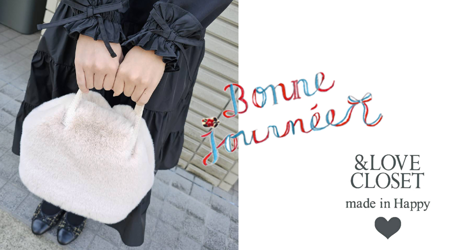 SELECT】2WAYモコモコファーバッグ バッグ、ポーチ ＆ LOVE CLOSET