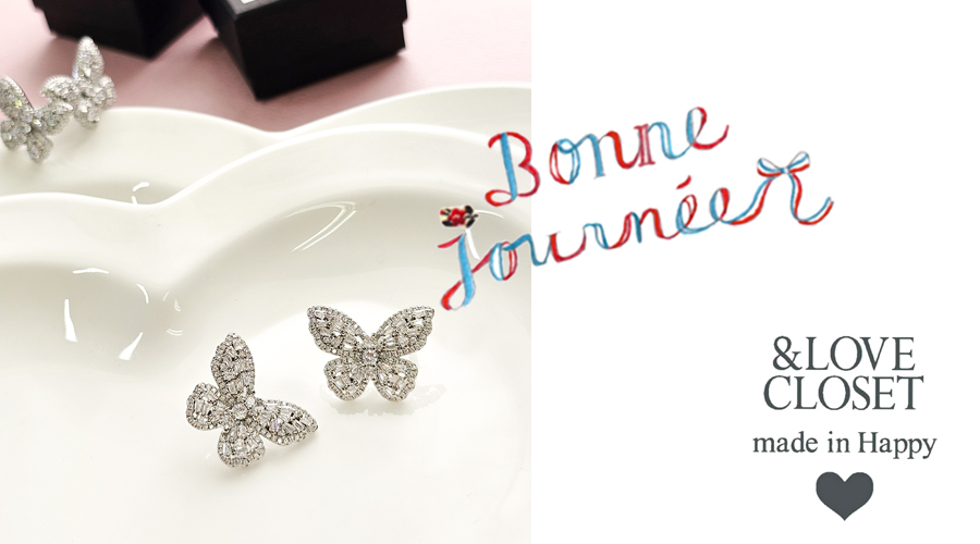 SELECT】バタフライピアス ピアス、イヤリング ＆ LOVE CLOSET