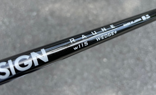 GRAPHITE DESIGN RAUNE w115 WEDGE+ のスペック計測 (ANSERFREAK)
