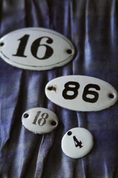 アンティークホーローナンバープレート ホーローサイン フランス