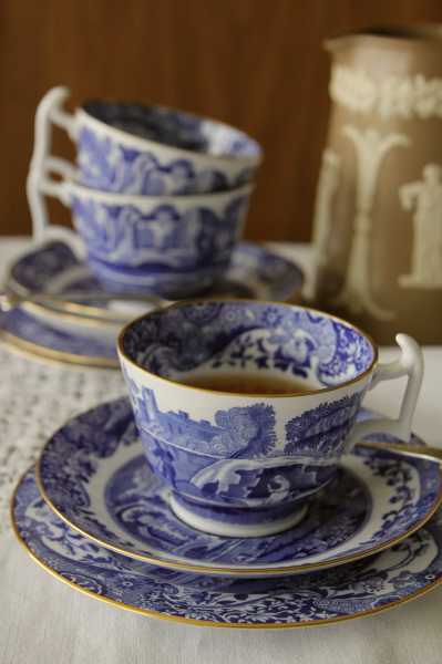 一点もの 芸術 1833年 英国 スポード コープランド カップ&ソーサー