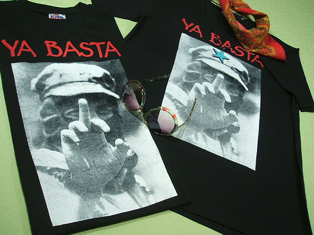 マルコスTシャツ EZLNのTシャツ サパティスタTシャツ マルコス副