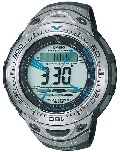 カシオ スポーツ・ギア SEA-PATHFINDER SPF-70J-1JR 拡大写真