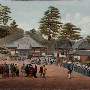 慶應義塾大学アート・センター（KUAC） | 伝ハイネ《ペリー提督黒船陸