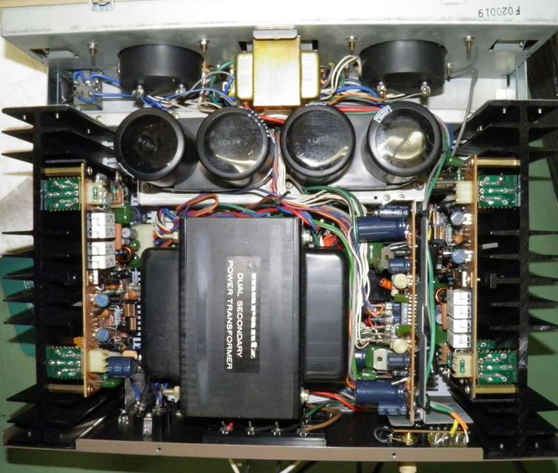 オーディオ修理｜マランツ Marantz SM7 パワーアンプの修理