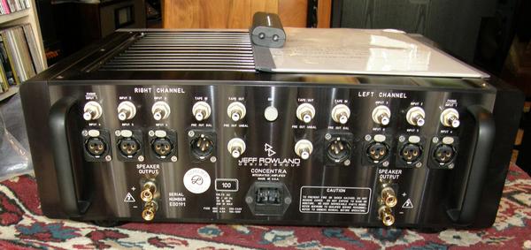 ジェフ・ローランド Jeff-Rowland コンセントラ CONCENTRA プリメイン