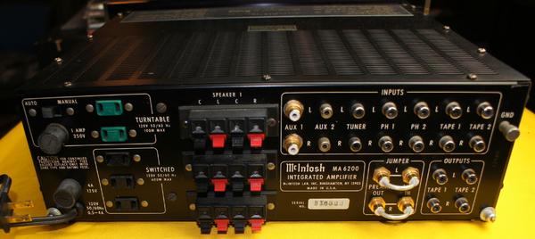 マッキントッシュ McIntosh MA6200 プリメインアンプ