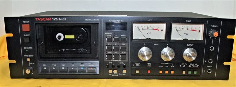 タスカム TASCAM 122 mk2 プロ用カセットデッキ