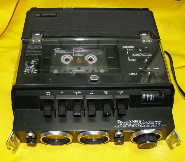 ビクター VICTOR KD2 ポータブルカセットデッキ