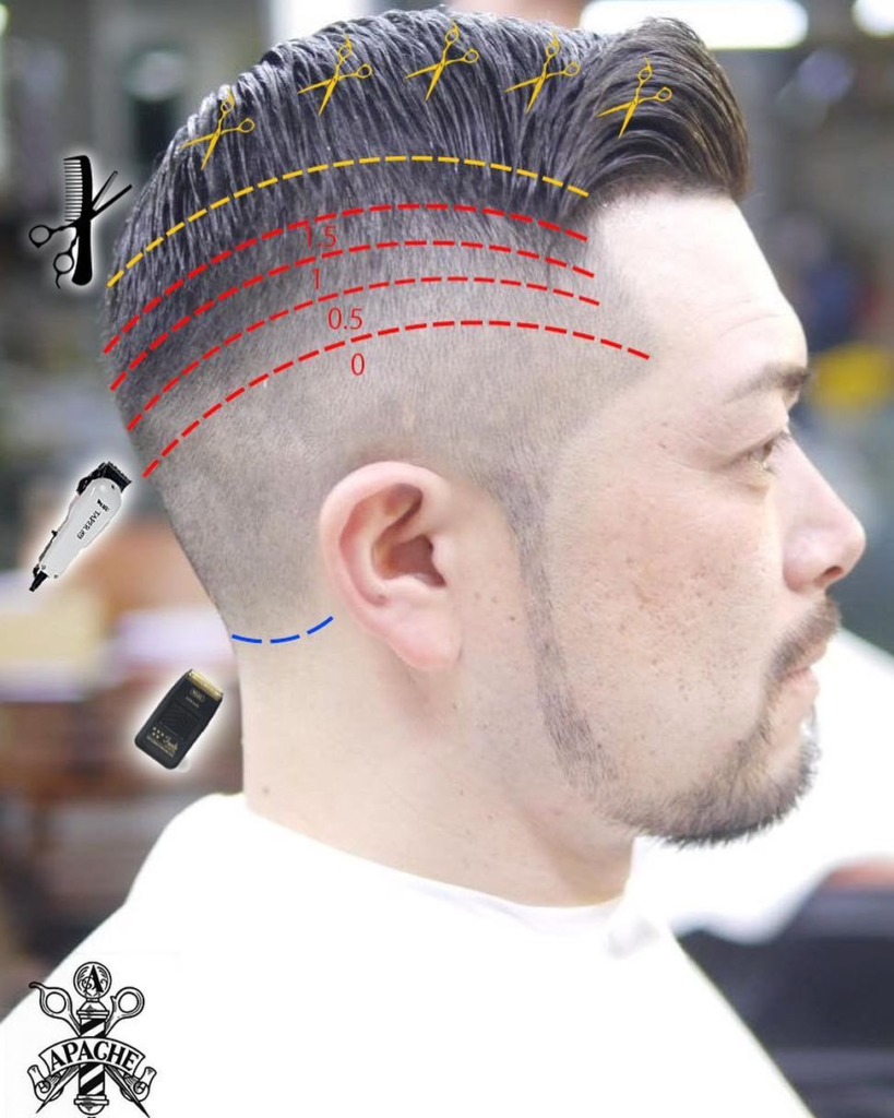 綺麗に見えるフェードカットのやり方を理容師が解説！簡単なぼかし方も