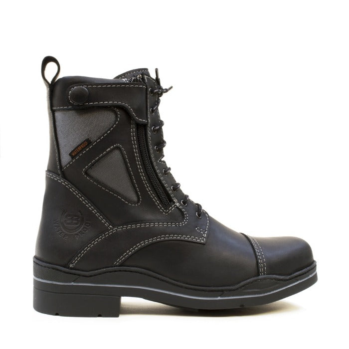 Kentucky Storm Waterproof Jodhpur Boots - Black – Bareback Footwear