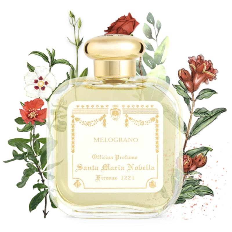 Santa Maria Novella Melograno (Pomegranate) Eau De Cologne (100 ml