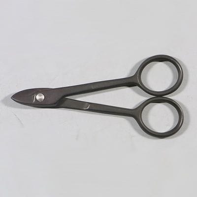 盆栽道具 針金切小鋏 (昌国作) 全長 115mm No.M9 (7037)の販売｜針金切