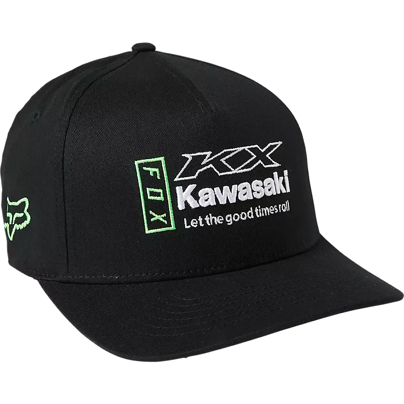 FOX Kawasaki Flexfit Hat – Blown Motor by Moto United