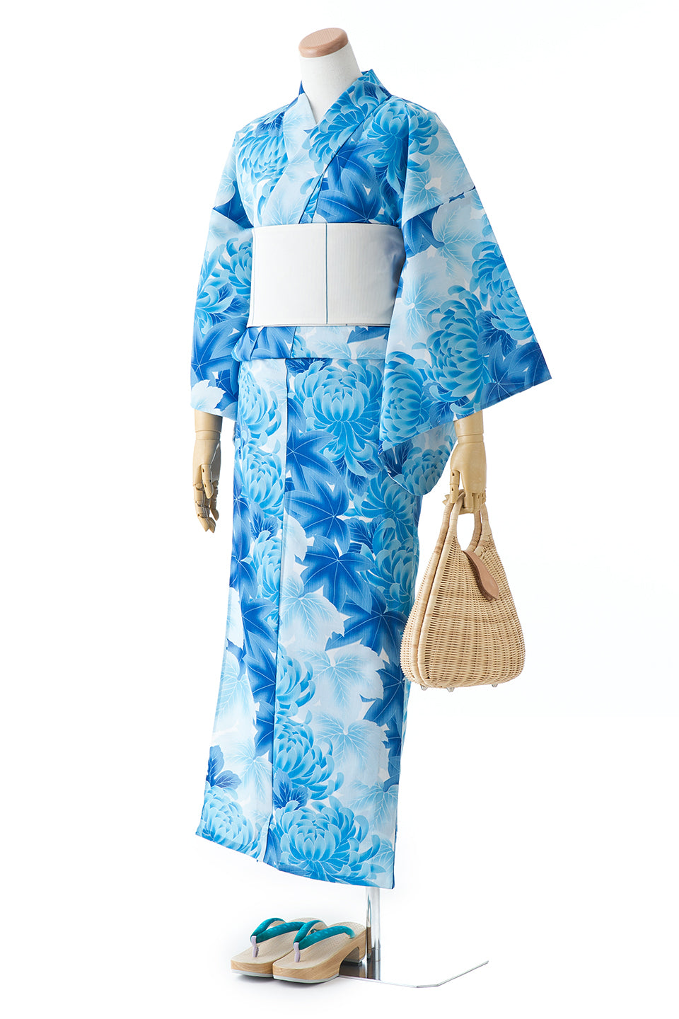 レディスゆかた/斜め菊 – 撫松庵公式通販サイト