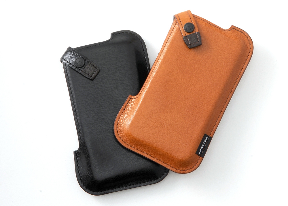 ハンドメイドフェルト & レザーケース for iPhone5 4s/4 - buzzhouse