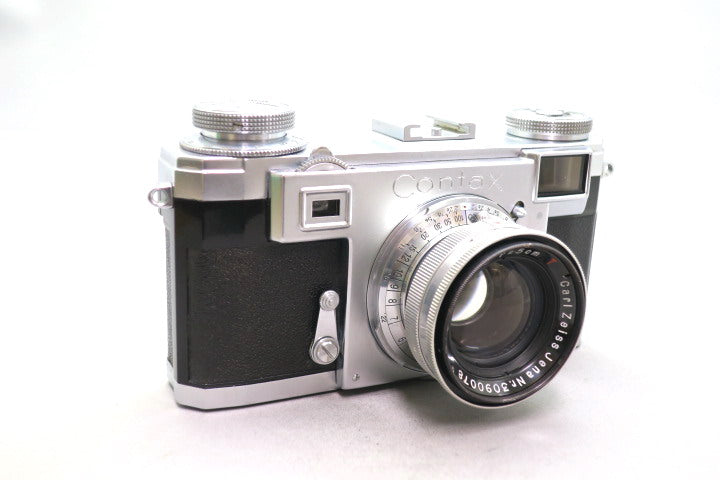Contax IIa 本体 Sonnar 50mm F2 セット 整備済完動品】Contax Ⅱa BD
