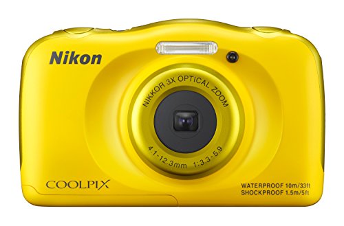 Nikon COOLPIX S33 Waterproof Digital Camera (Pink) - International