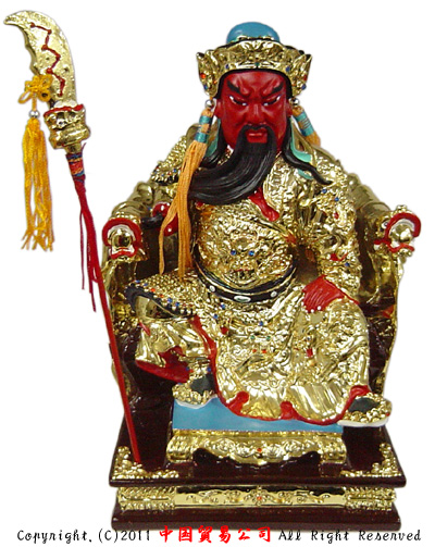 風水グッズ【関羽の置物】輸入販売（中国貿易公司）