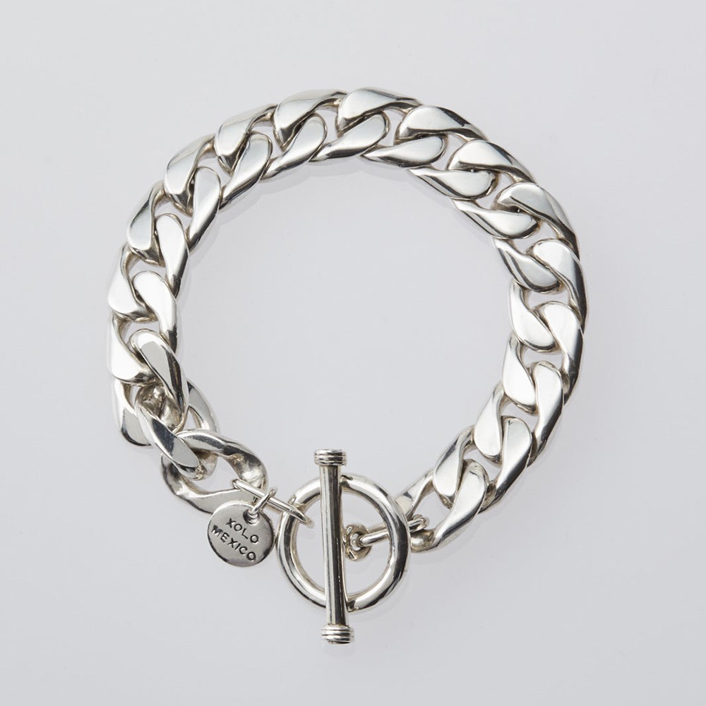 XOLO JEWELRY (ショロ) Basic Link Bracelet -14mm- XOB003 (XOB003