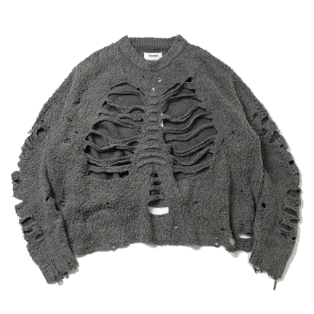 doublet(ダブレット)RIBCAGE KNIT PULLOVER (25AW61KN192) | doublet