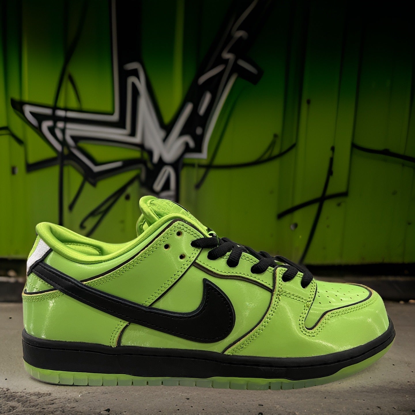 Nike SB Dunk Low The Powerpuff Girls Buttercup – DNA Shoez