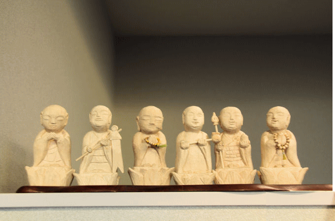 阪口真知子 鬼の絵墨彩画家 アトリエ展