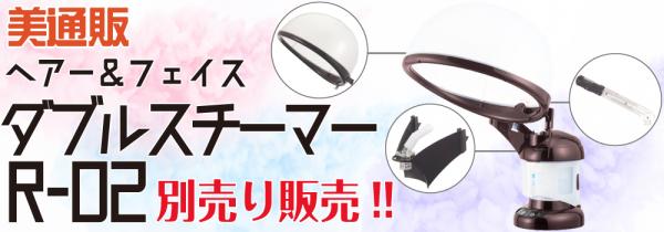 Reina ヘアー＆フェイス ダブルスチーマー R-02 自宅、サロン使用可