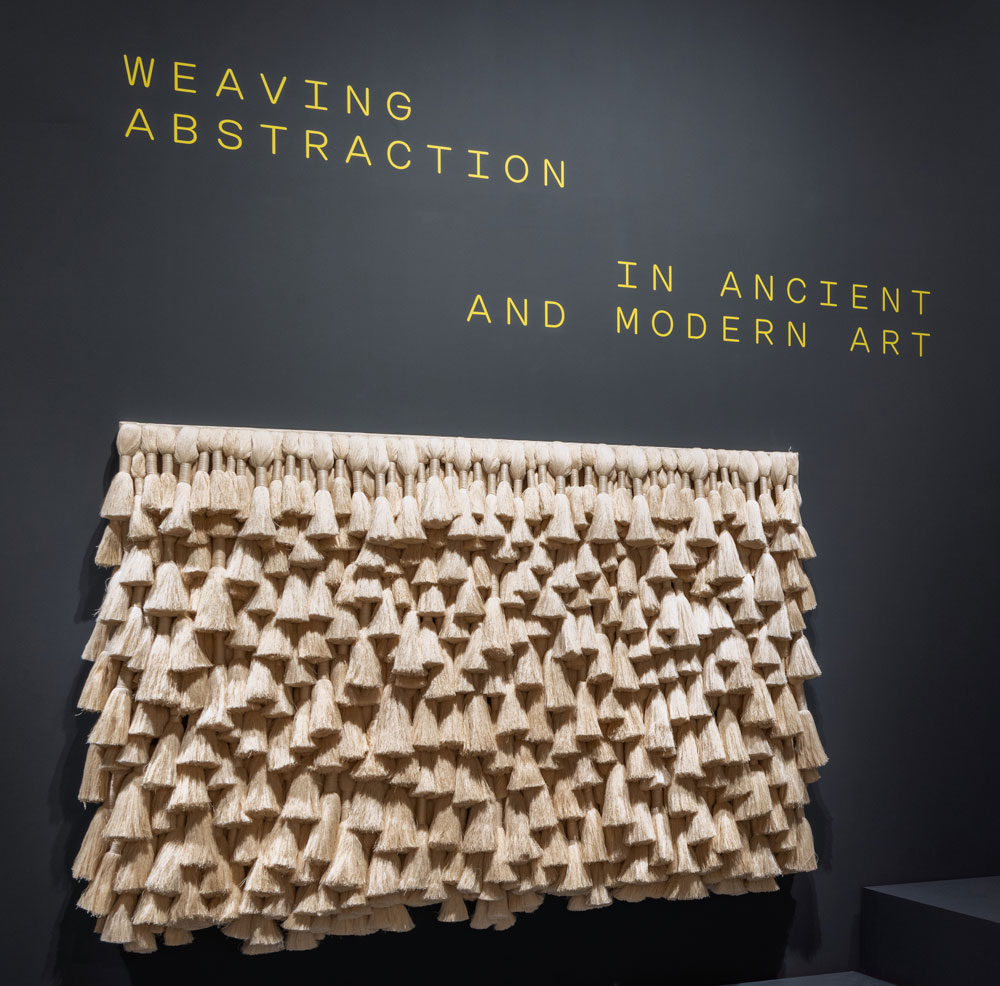TRIBUTE:Weaving Abstraction in Ancient and Modern Art