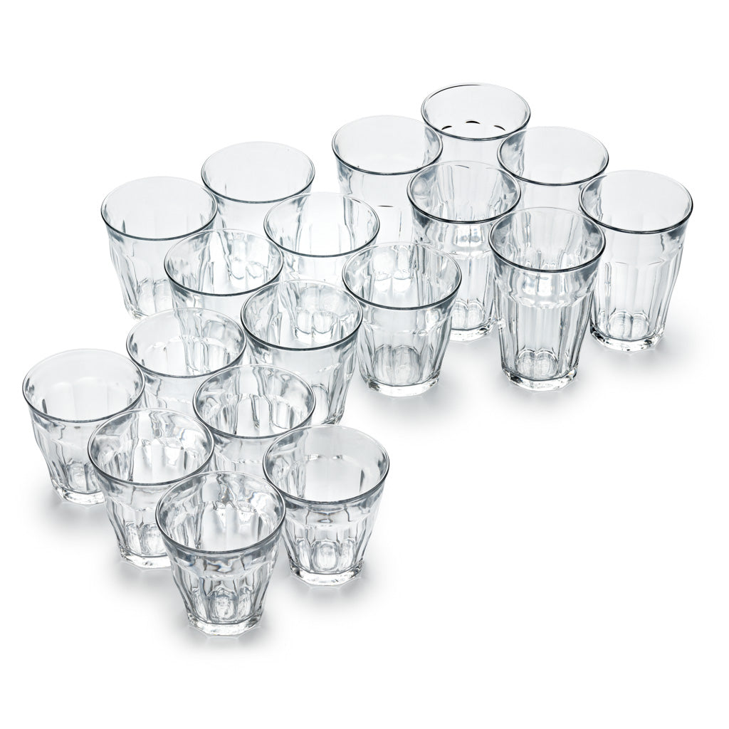 Le Picardie® 18-Piece Glass Drinkware Set – Duralex USA