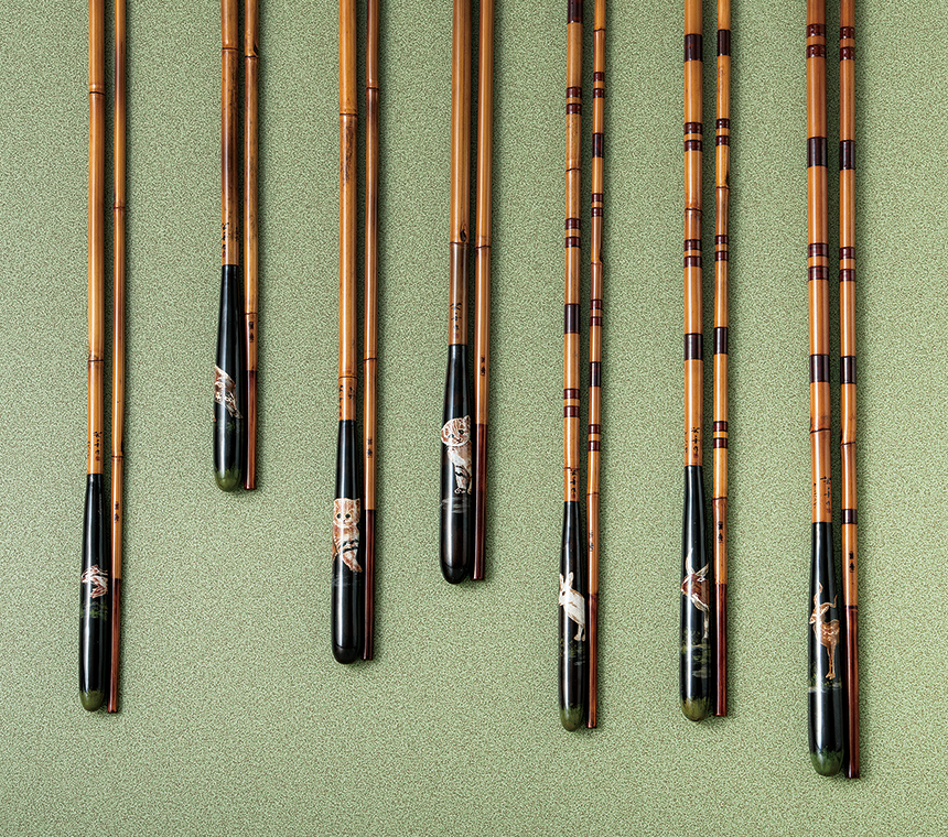 紀州へら竿 芸舟作(へら鮒竹竿専門店・黒べゑ)
