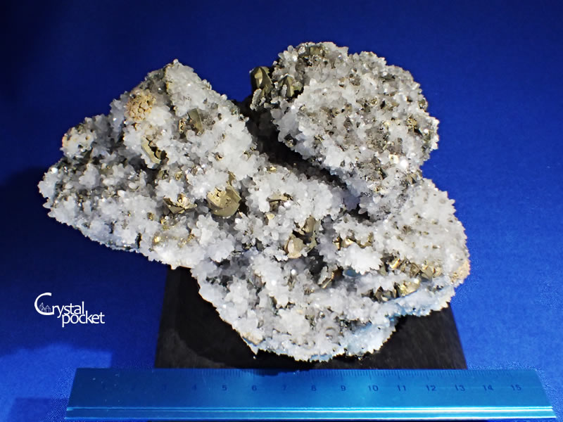 CHALCOPYRITE QUARTZ 黄銅鉱 水晶 尾去沢鉱山 - クリスタルポケット