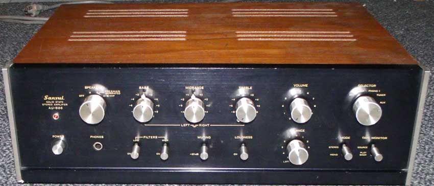 サンスイ SANSUI AU-666（微改/委託）